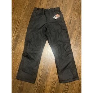 ozark trail snow pants size m  (32-34) black Nwt